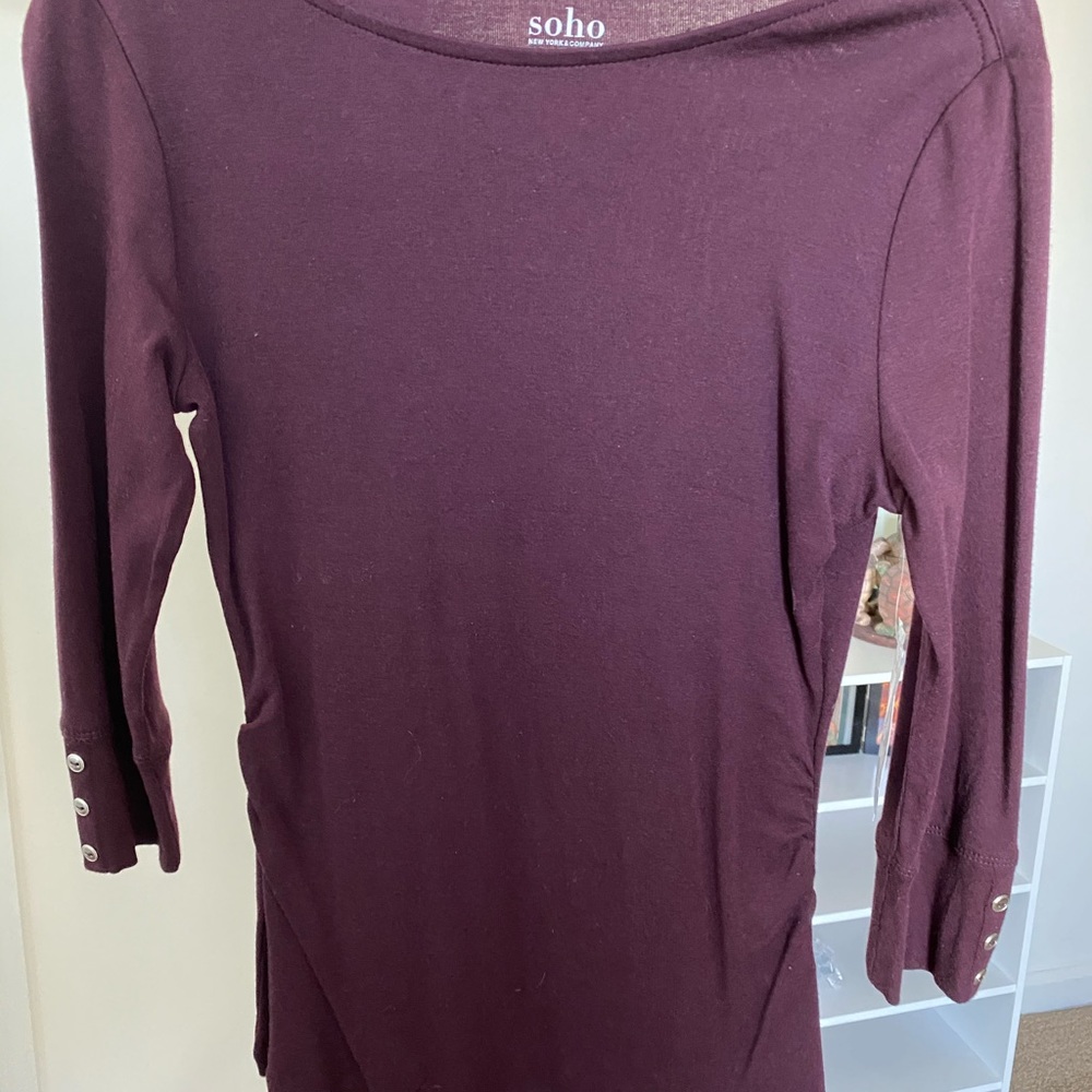Burgundy Top